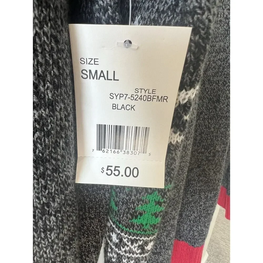 NWT Ugly Christmas Sweater long sleeve, Christmas Party, Sleigh All Day, Sz S - Picture 6 of 8